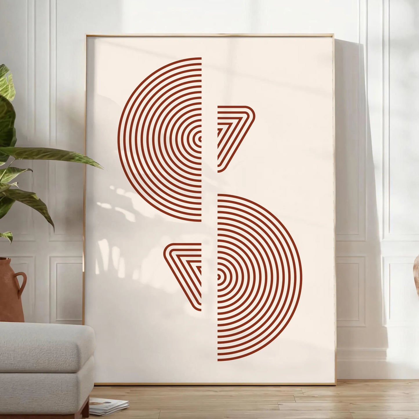 space boho print poster abstract bohemian artistry stunning wall art perfect gift room creativity charm ideal size A4 cm A0 decor elegance toda