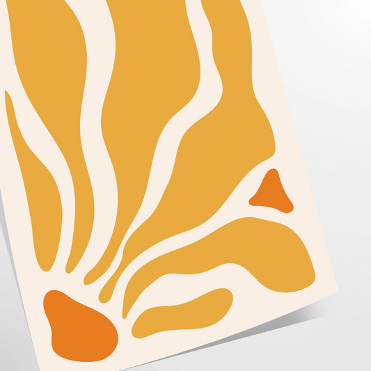 space colorful boho wall art poster vivid bohemian abstracts touch eclectic charm room striking artwork thoughtful gift sizes A4 A0 walls today