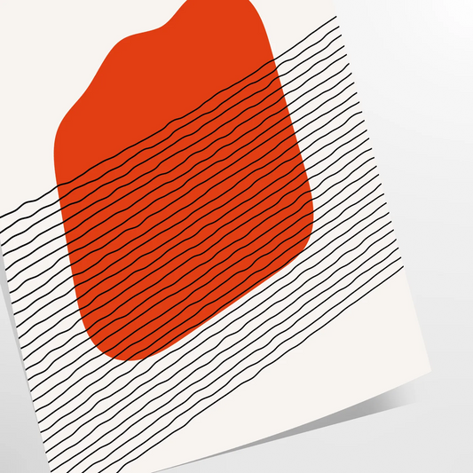 space Boho Print poster gray black abstract bohemian art wall piece perfect gift occasion decor artwork unframed version seamless integration