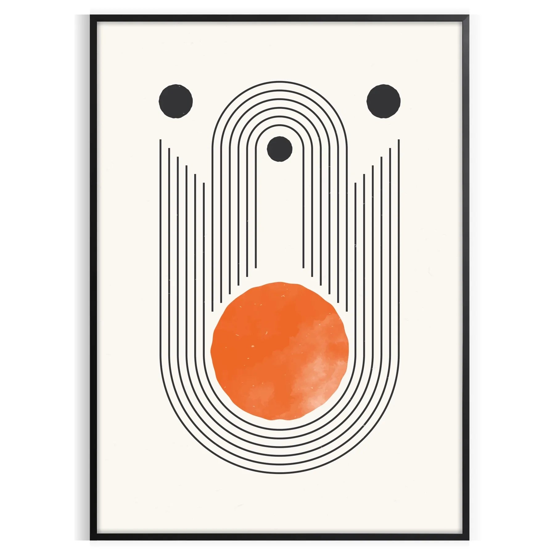 space Boho Poster abstract bohemian wall art captivating print perfect touch charm room unique artwork gift unframed selections