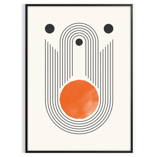 space Boho Poster abstract bohemian wall art captivating print perfect touch charm room unique artwork gift unframed selections