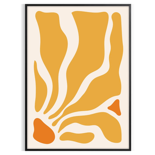 space colorful boho wall art poster vivid bohemian abstracts touch eclectic charm room striking artwork thoughtful gift sizes A4 A0 walls today