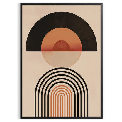 space Boho Art Wall Poster bohemian abstract designs touch charm room ideal gift standalone print