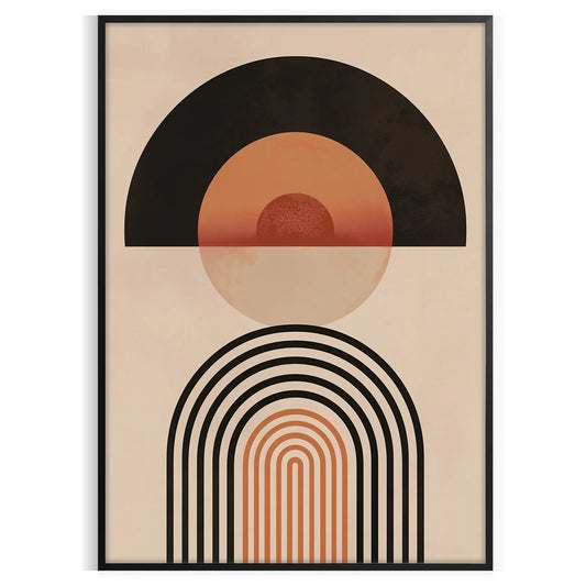 space Boho Art Wall Poster bohemian abstract designs touch charm room ideal gift standalone print