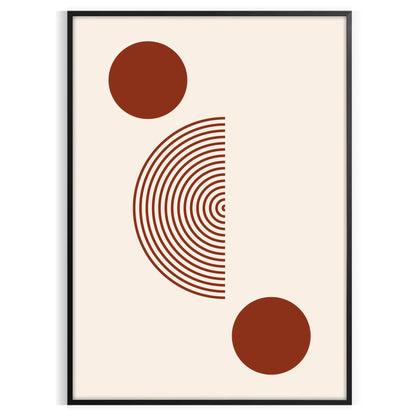 space Boho Art Wall poster abstract bohemian flair captivating artwork perfect gift touch elegance style various print sizes A4 cm A0 decor