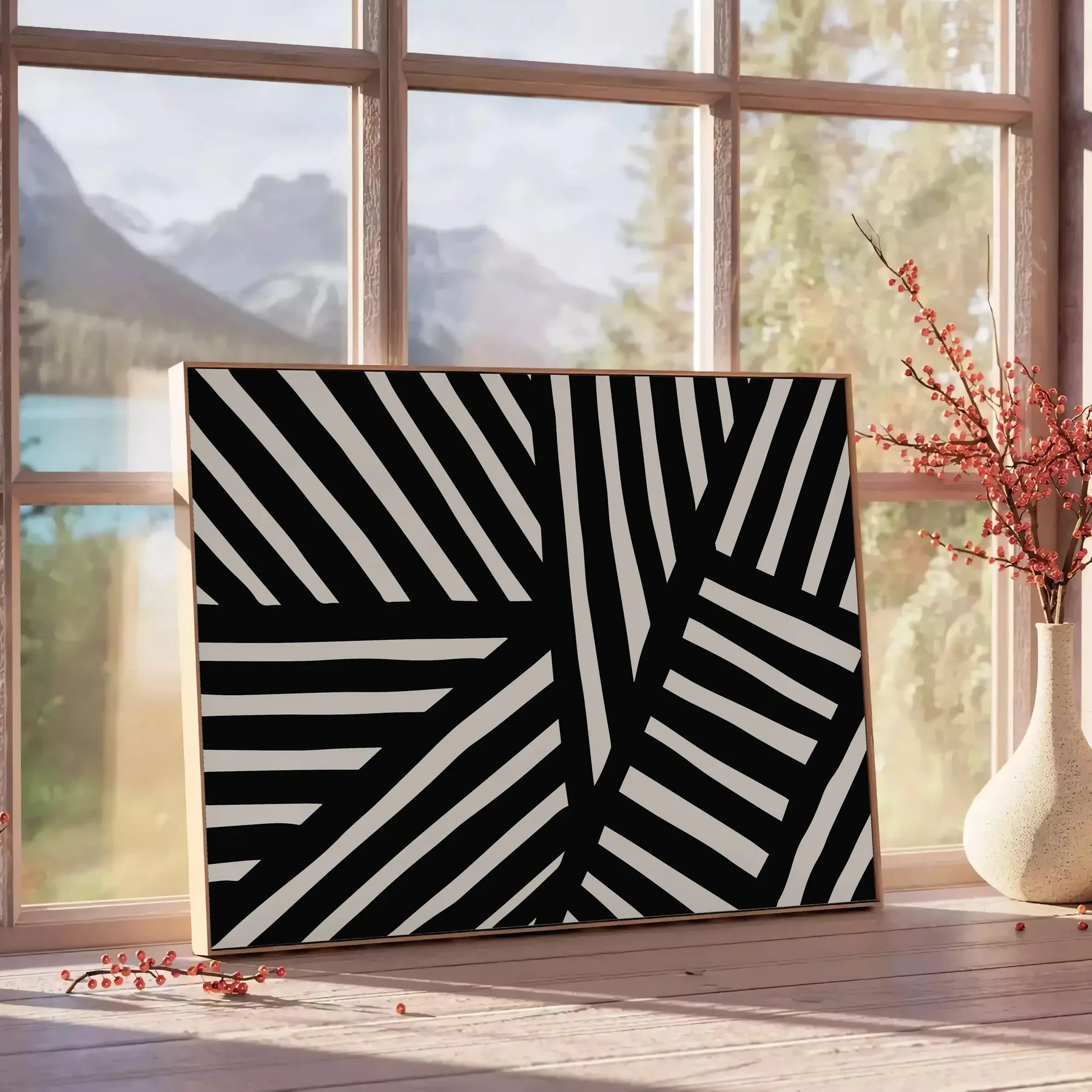 space vibrant Boho Abstract Bohemian Poster colorful wall art designs flair perfect unique piece artwork thoughtful gift frame preferred style today