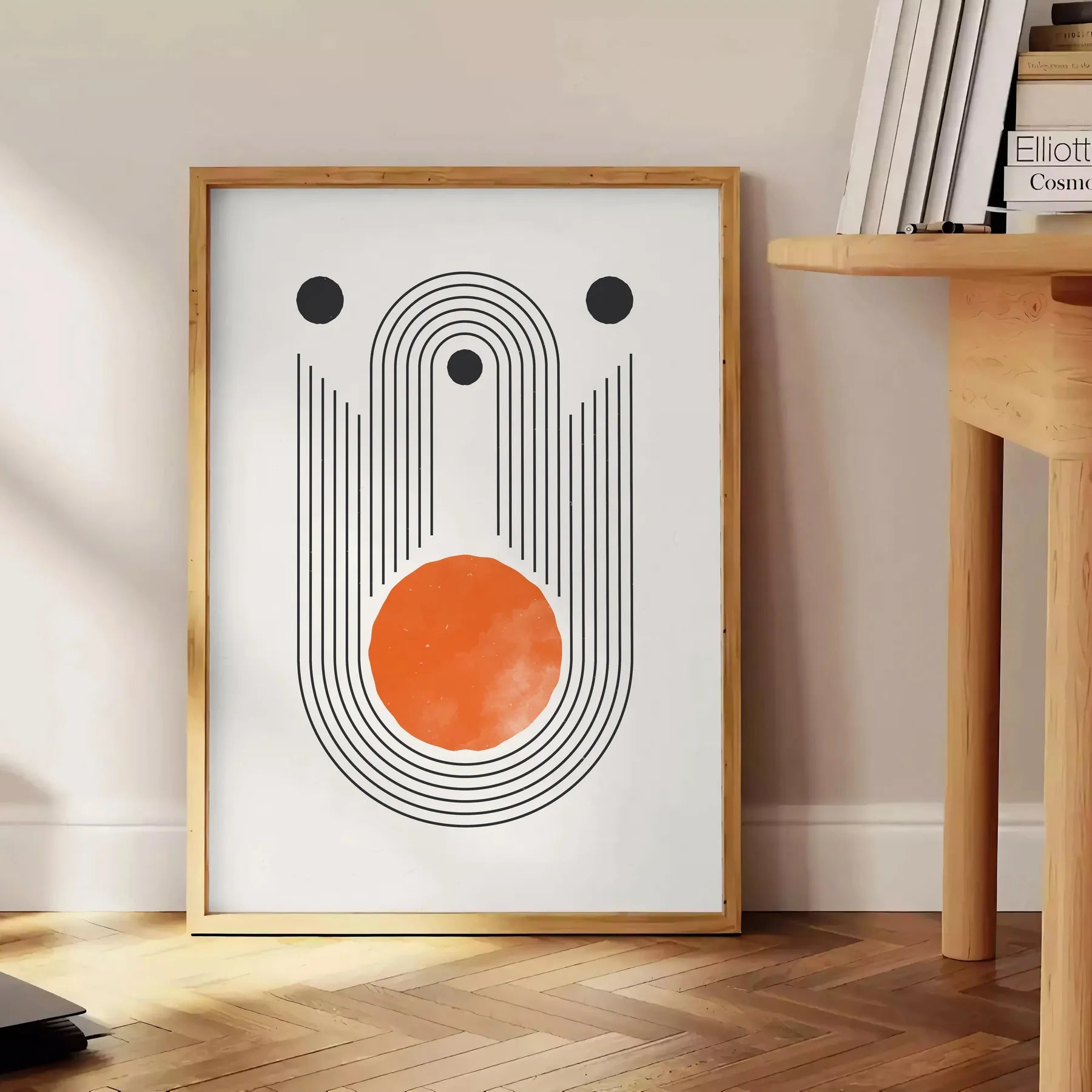 space Boho Poster abstract bohemian wall art captivating print perfect touch charm room unique artwork gift unframed selections