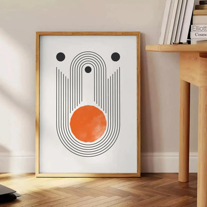 space Boho Poster abstract bohemian wall art captivating print perfect touch charm room unique artwork gift unframed selections