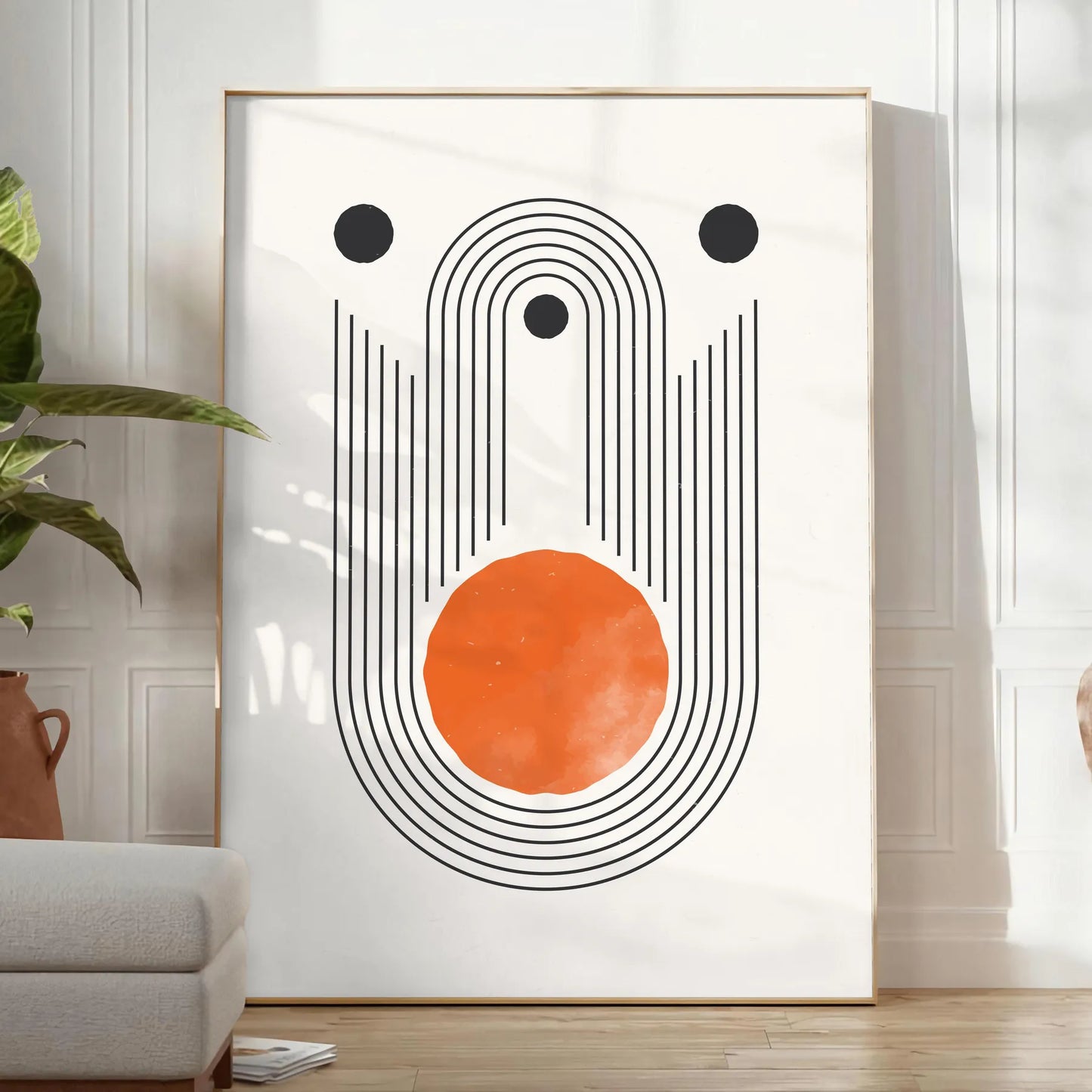 space Boho Poster abstract bohemian wall art captivating print perfect touch charm room unique artwork gift unframed selections