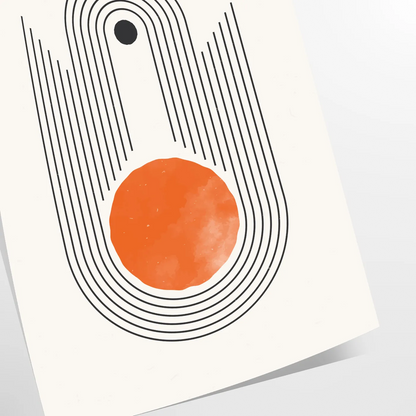 space Boho Poster abstract bohemian wall art captivating print perfect touch charm room unique artwork gift unframed selections