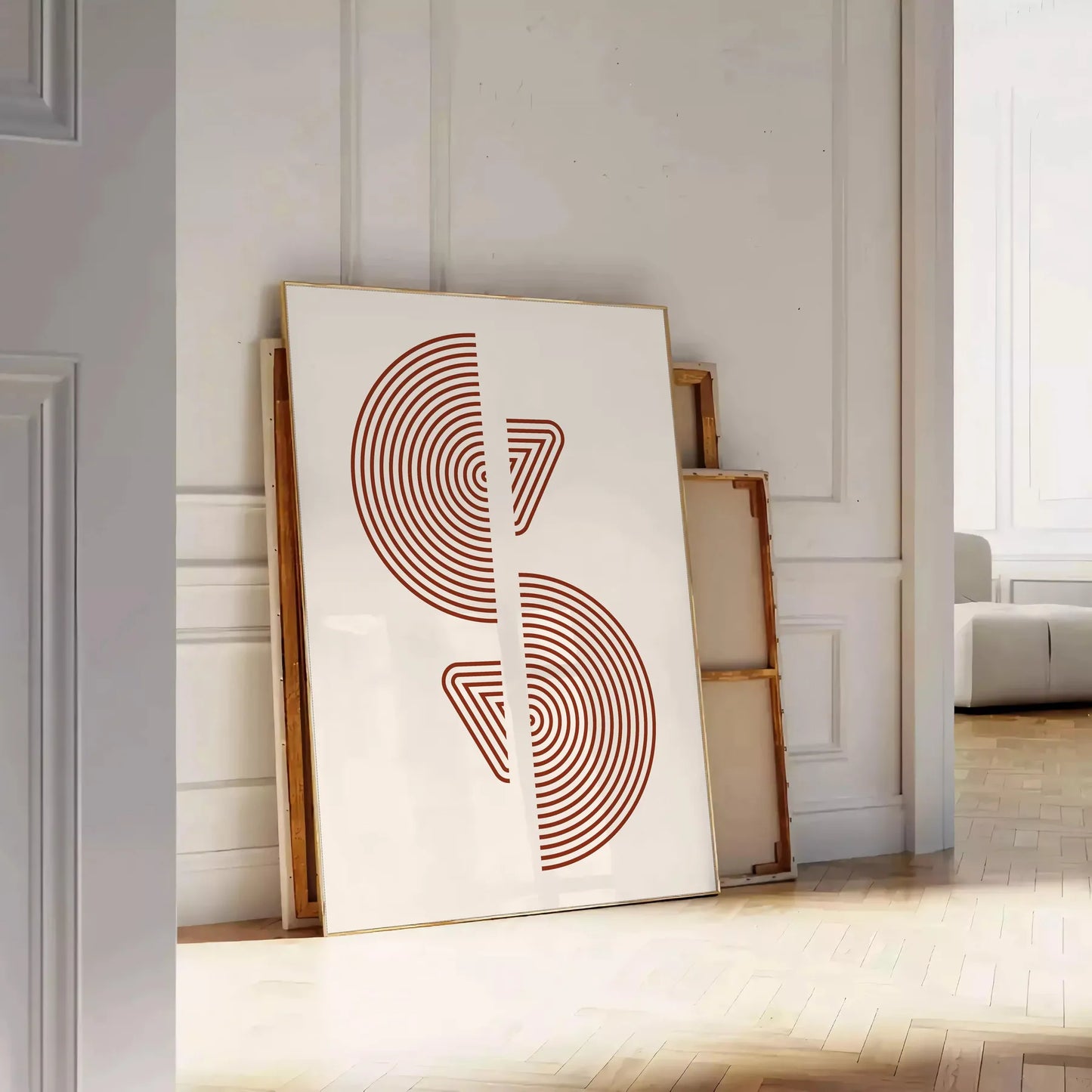 space boho print poster abstract bohemian artistry stunning wall art perfect gift room creativity charm ideal size A4 cm A0 decor elegance toda