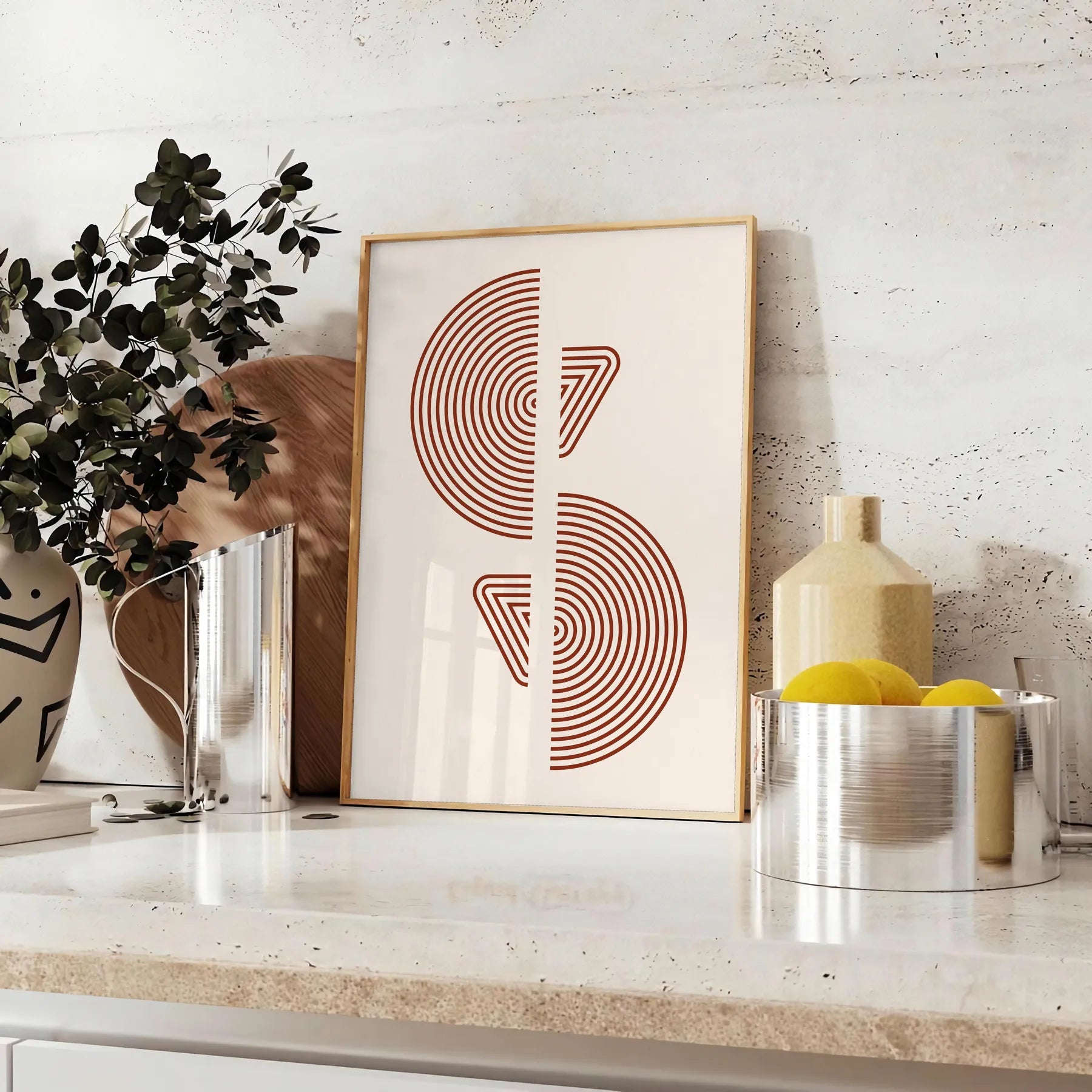 space boho print poster abstract bohemian artistry stunning wall art perfect gift room creativity charm ideal size A4 cm A0 decor elegance toda