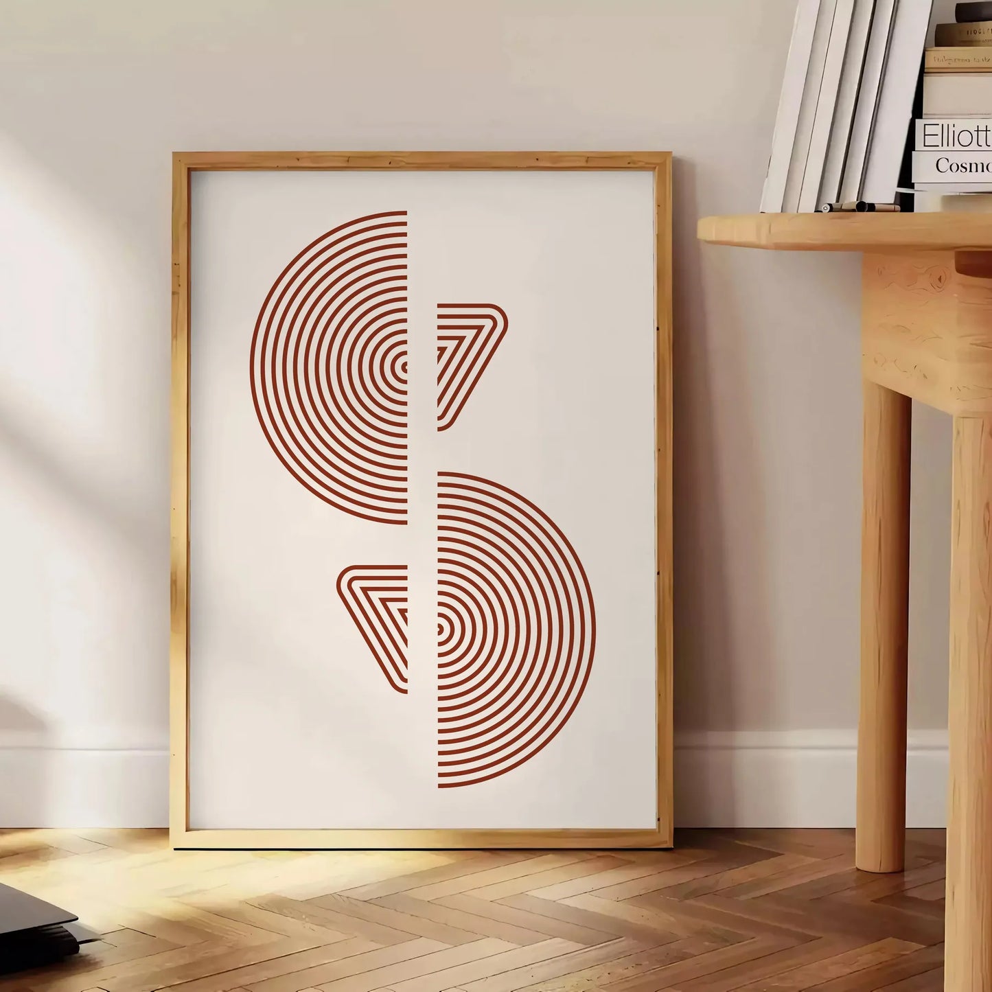 space boho print poster abstract bohemian artistry stunning wall art perfect gift room creativity charm ideal size A4 cm A0 decor elegance toda