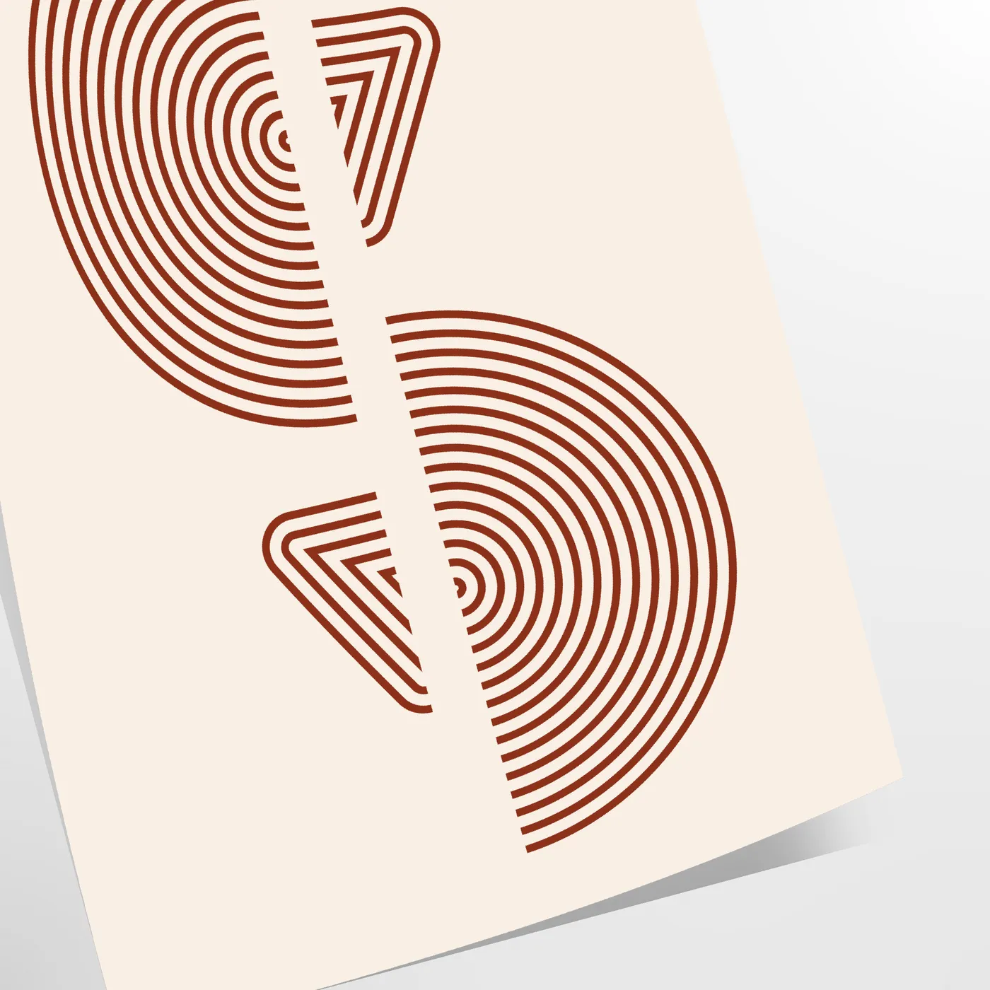 space boho print poster abstract bohemian artistry stunning wall art perfect gift room creativity charm ideal size A4 cm A0 decor elegance toda