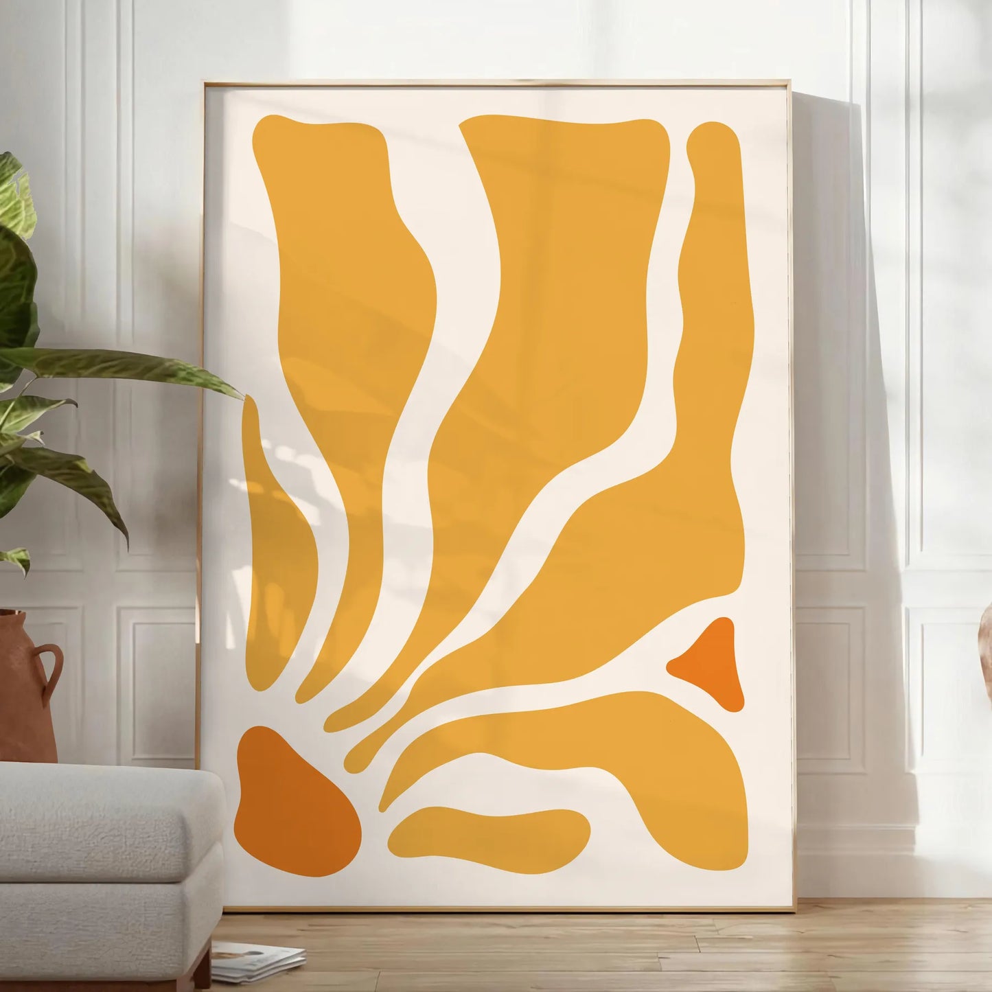 space colorful boho wall art poster vivid bohemian abstracts touch eclectic charm room striking artwork thoughtful gift sizes A4 A0 walls today