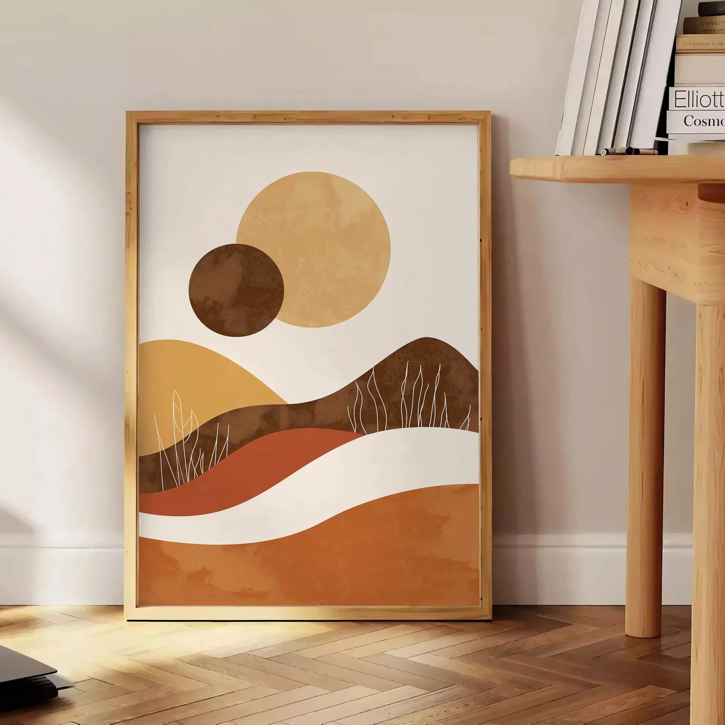 space Boho Wall Art Poster stunning abstract bohemian captivating print perfect decor ideal gift occasion style available unframed options