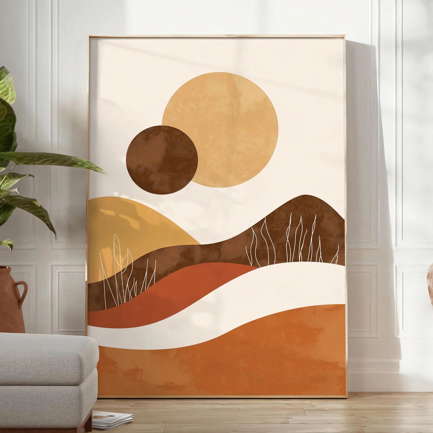 space Boho Wall Art Poster stunning abstract bohemian captivating print perfect decor ideal gift occasion style available unframed options