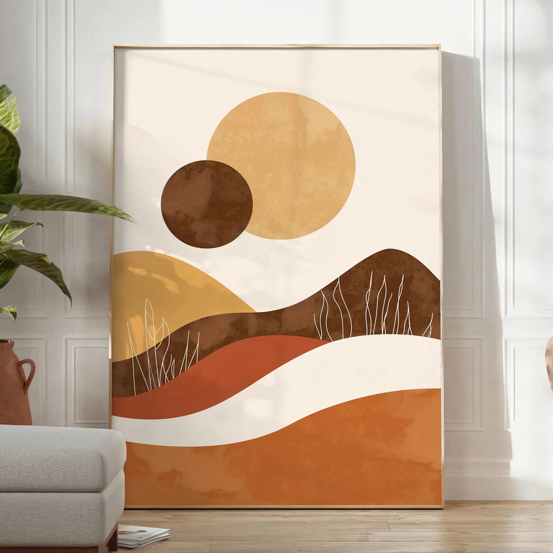 space Boho Wall Art Poster stunning abstract bohemian captivating print perfect decor ideal gift occasion style available unframed options