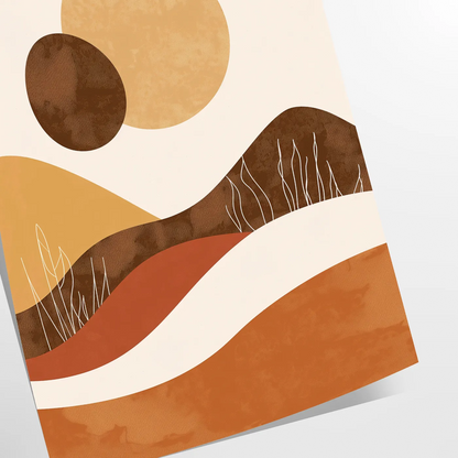 space Boho Wall Art Poster stunning abstract bohemian captivating print perfect decor ideal gift occasion style available unframed options