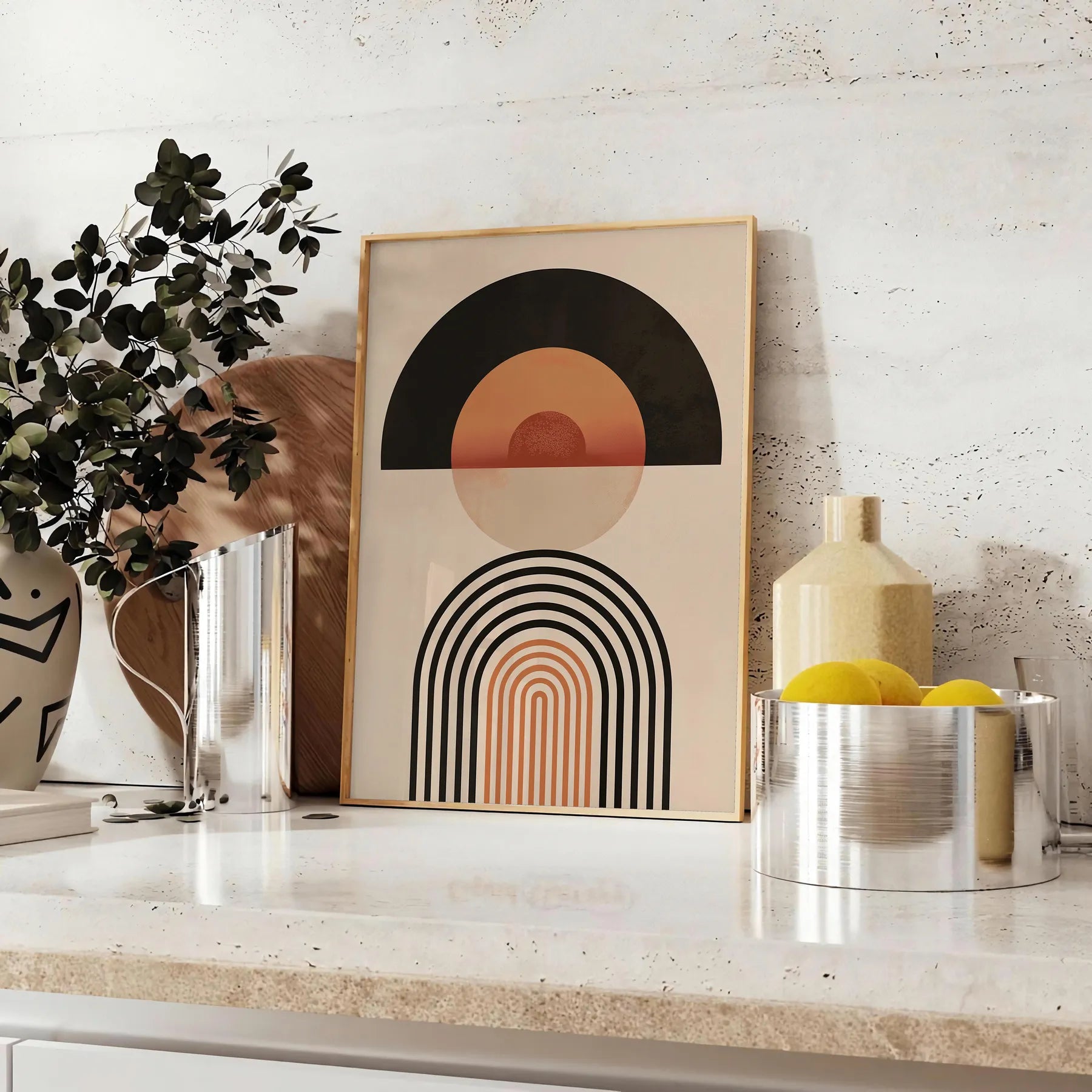 space Boho Art Wall Poster bohemian abstract designs touch charm room ideal gift standalone print