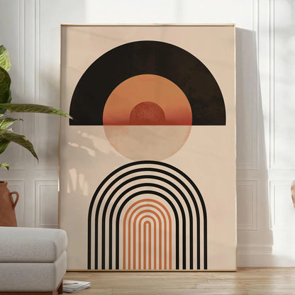 space Boho Art Wall Poster bohemian abstract designs touch charm room ideal gift standalone print