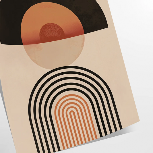 space Boho Art Wall Poster bohemian abstract designs touch charm room ideal gift standalone print