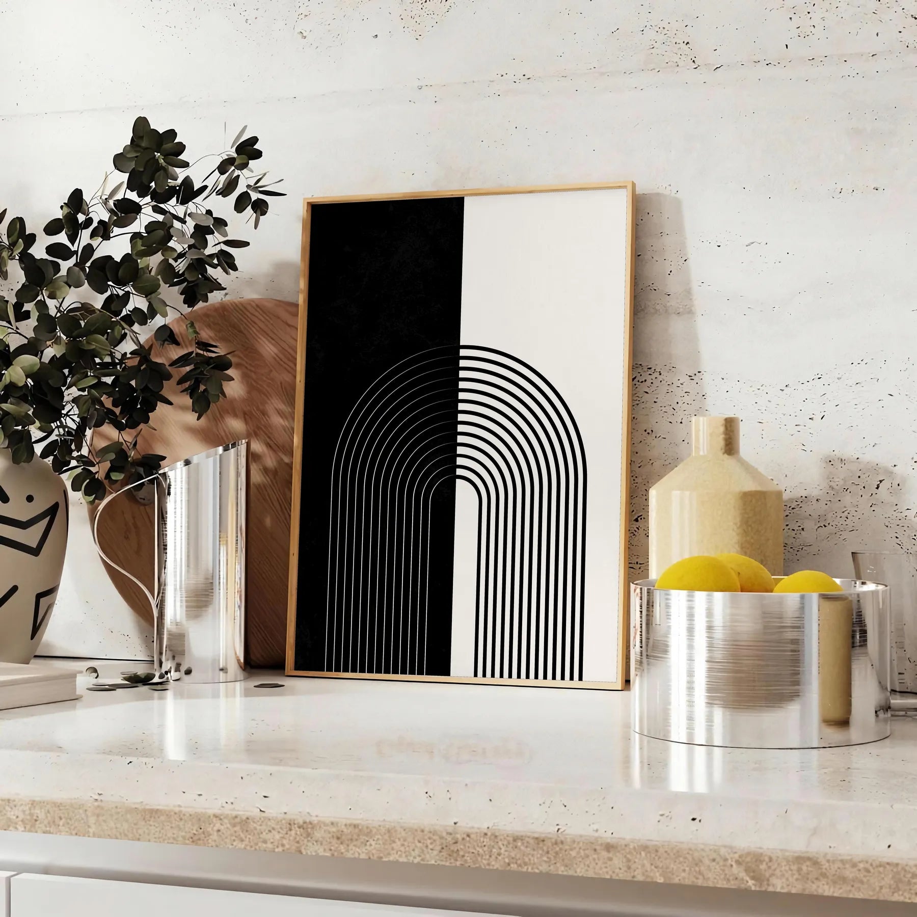 space vibrant Colorful Boho Wall Art poster room bohemian flair abstract perfect gift charm creativity setting framed non - options style