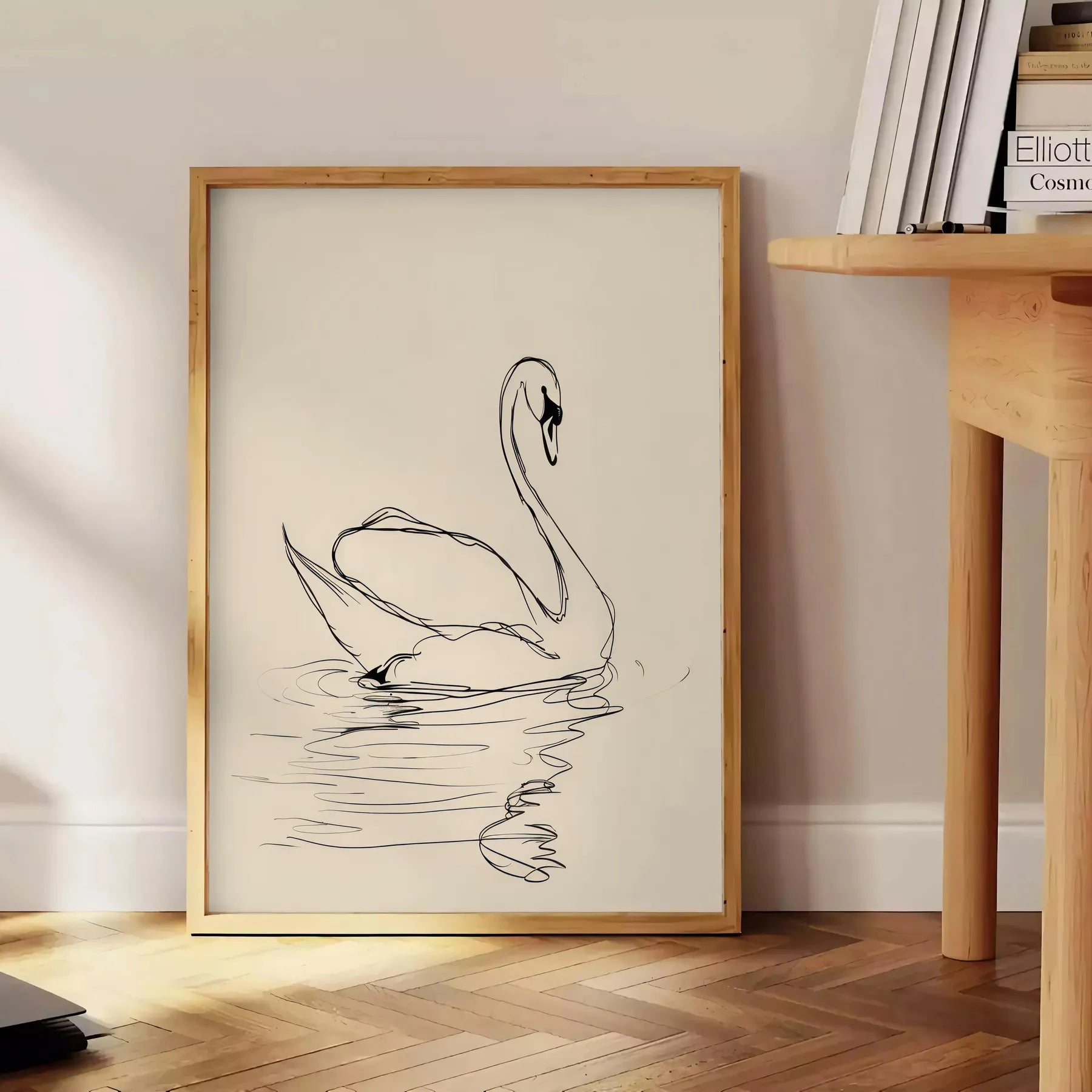 space captivating Boho Wall Art poster abstract Bohemian designs bold black vibrant orange stunning piece home decor gift sizes A4 cm A0 unique print today