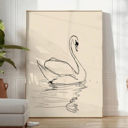 space captivating Boho Wall Art poster abstract Bohemian designs bold black vibrant orange stunning piece home decor gift sizes A4 cm A0 unique print today