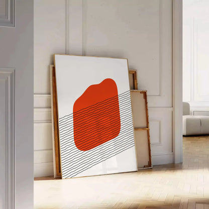 space Boho Print poster gray black abstract bohemian art wall piece perfect gift occasion decor artwork unframed version seamless integration