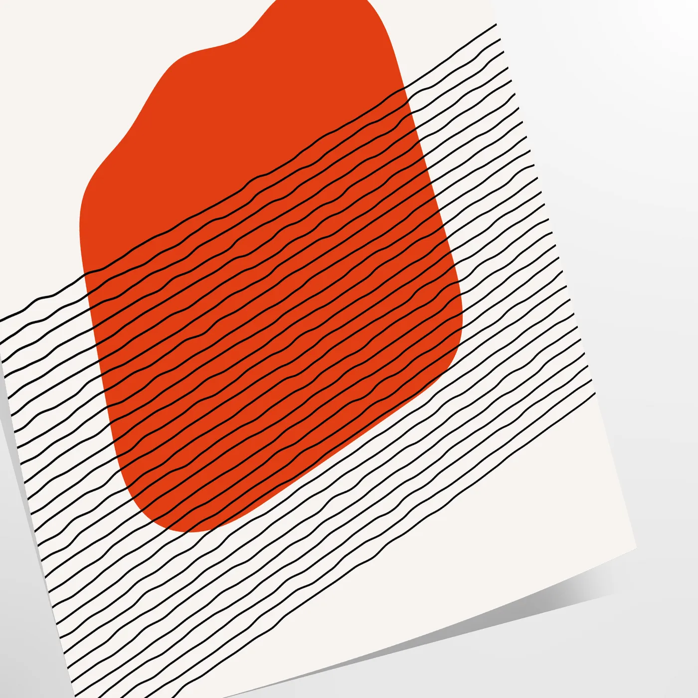 space Boho Print poster gray black abstract bohemian art wall piece perfect gift occasion decor artwork unframed version seamless integration