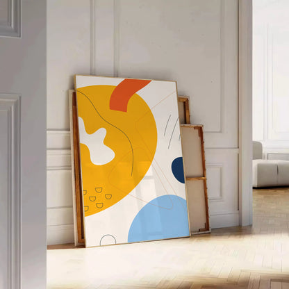 space Boho Print Poster stunning bohemian abstract art wall thoughtful gift captivating artwork touch elegance room sizes A4 cm A0