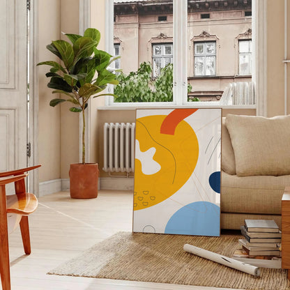 space Boho Print Poster stunning bohemian abstract art wall thoughtful gift captivating artwork touch elegance room sizes A4 cm A0