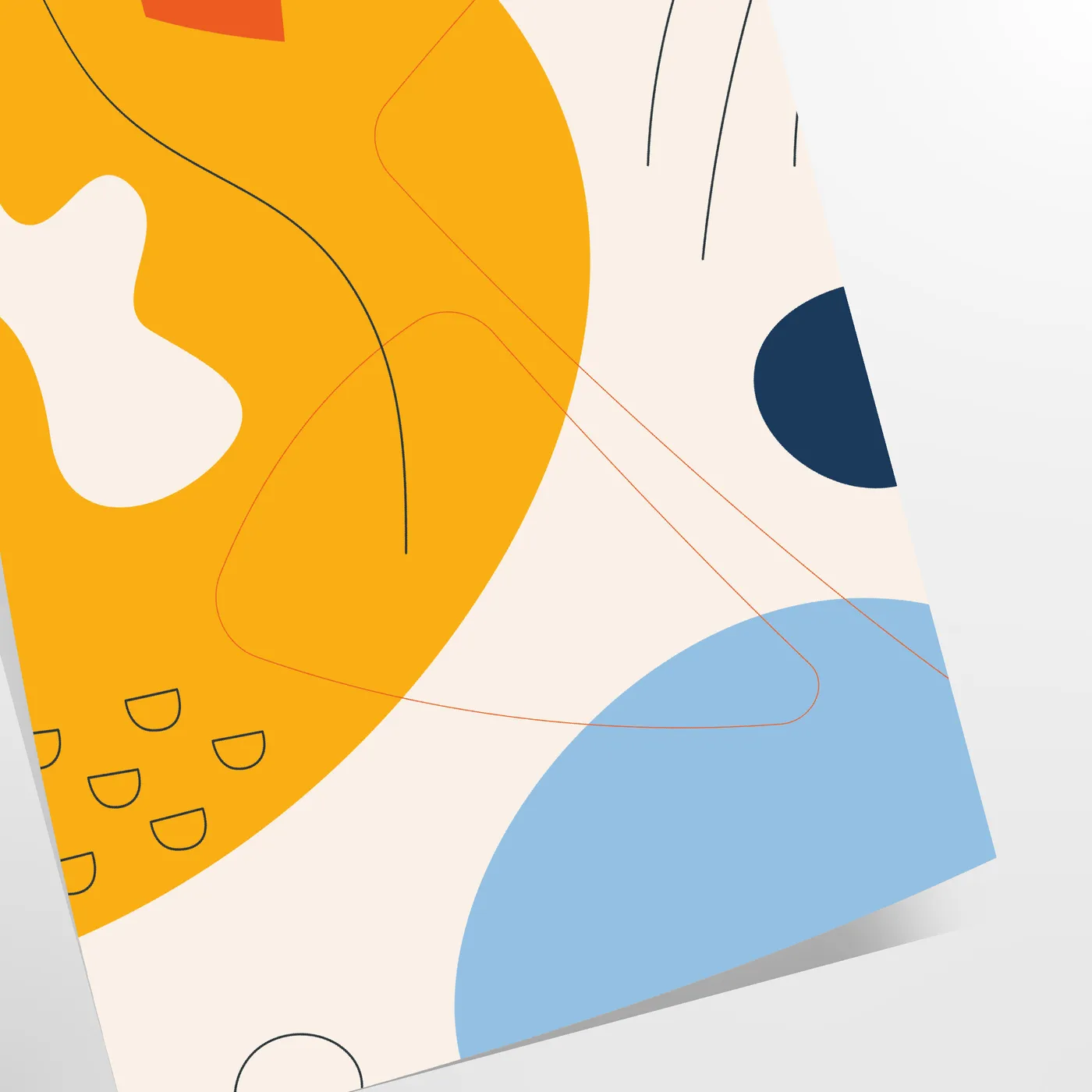 space Boho Print Poster stunning bohemian abstract art wall thoughtful gift captivating artwork touch elegance room sizes A4 cm A0