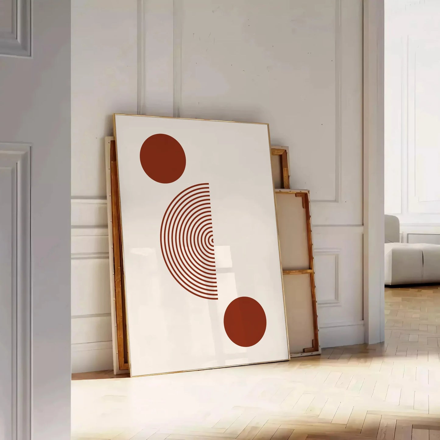 space Boho Art Wall poster abstract bohemian flair captivating artwork perfect gift touch elegance style various print sizes A4 cm A0 decor