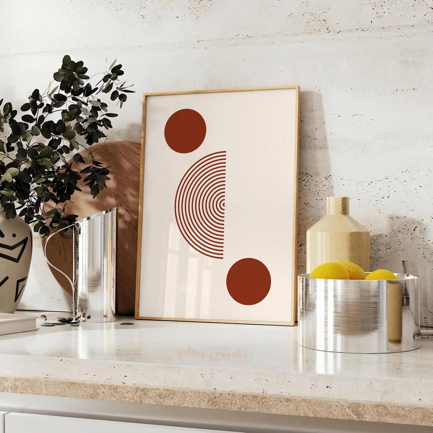 space Boho Art Wall poster abstract bohemian flair captivating artwork perfect gift touch elegance style various print sizes A4 cm A0 decor