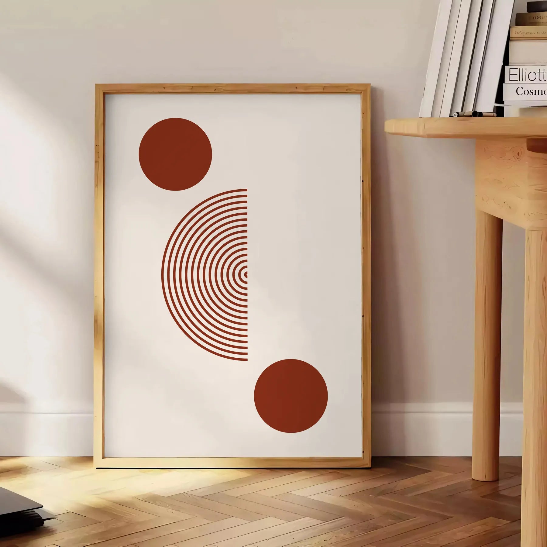 space Boho Art Wall poster abstract bohemian flair captivating artwork perfect gift touch elegance style various print sizes A4 cm A0 decor