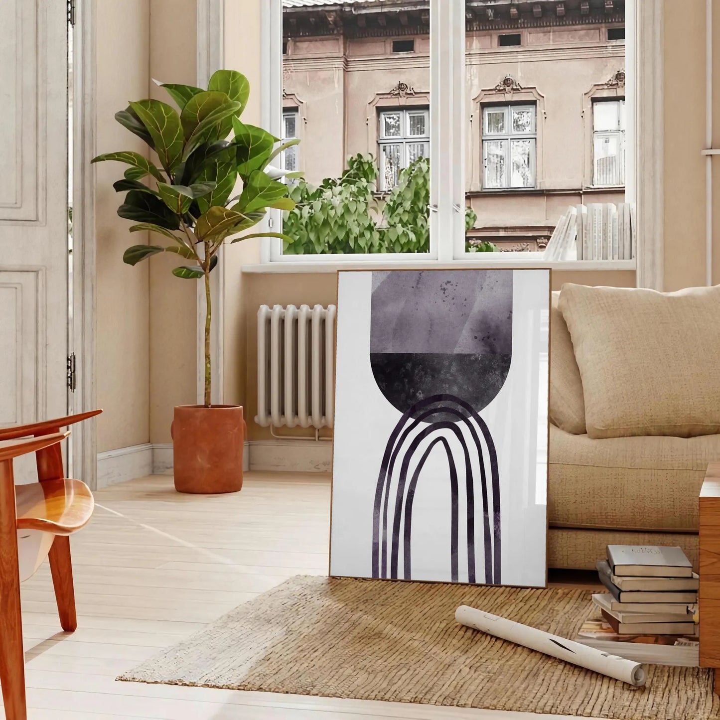 space large boho wall art poster stunning bohemian abstract designs artwork perfect gift lovers unique prints decor captivating piece standalone print walls