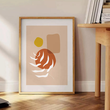 space Boho Art Wall Poster abstract bohemian unique piece perfect touch creativity style ideal gift lover decor needs