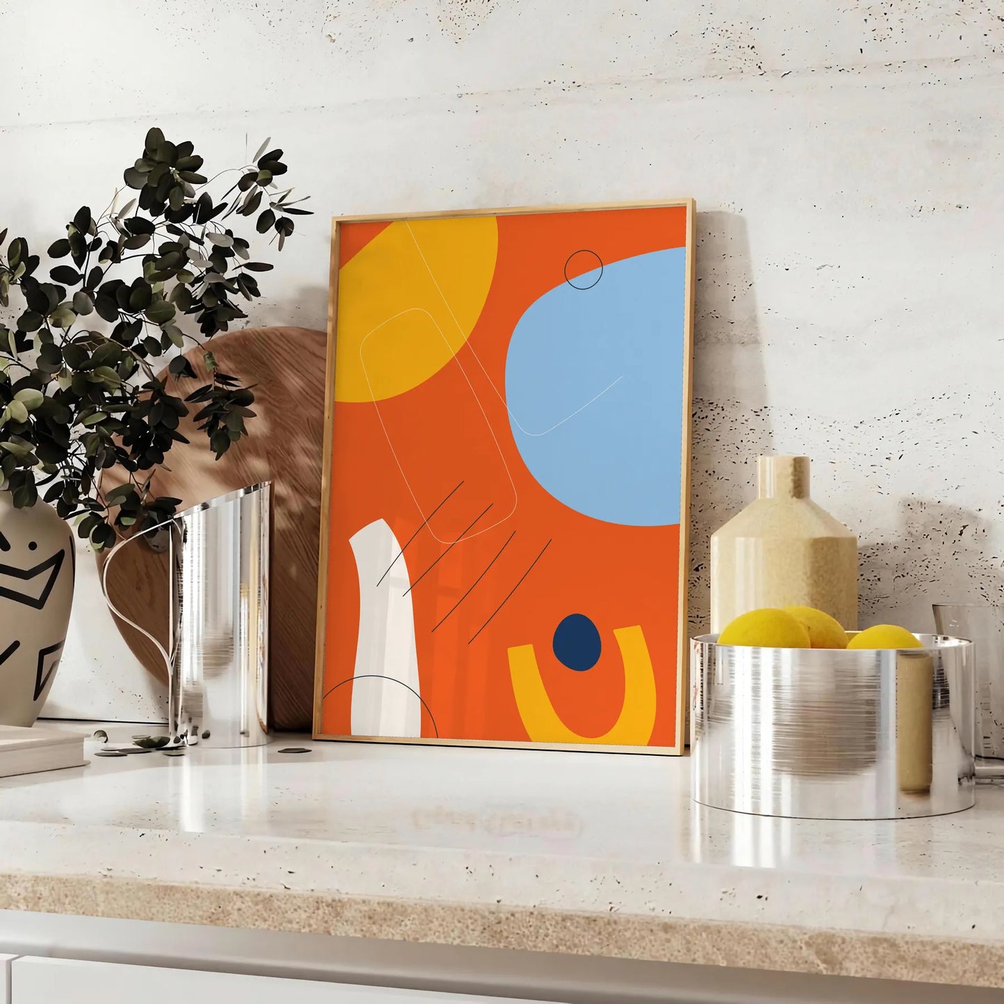 space captivating Boho Poster stunning abstract bohemian art unique wall print perfect gift room aesthetic sizes A4 cm A0