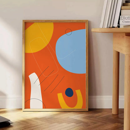 space captivating Boho Poster stunning abstract bohemian art unique wall print perfect gift room aesthetic sizes A4 cm A0