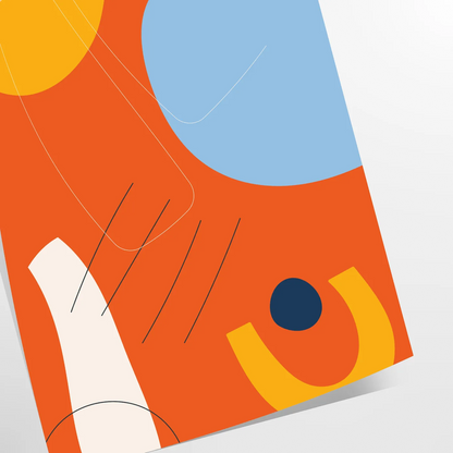 space captivating Boho Poster stunning abstract bohemian art unique wall print perfect gift room aesthetic sizes A4 cm A0